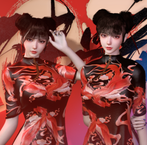 新年特别旗袍-林夕资源VAM