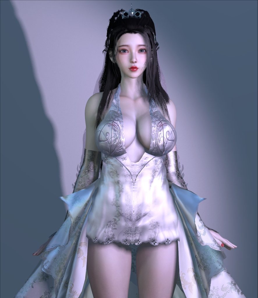 Mowang_nixi.HMS_Wedding_Dress-林夕资源VAM