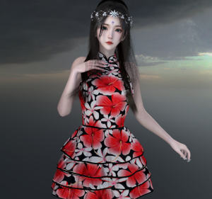 chineseFrilldressMoogle-林夕资源VAM