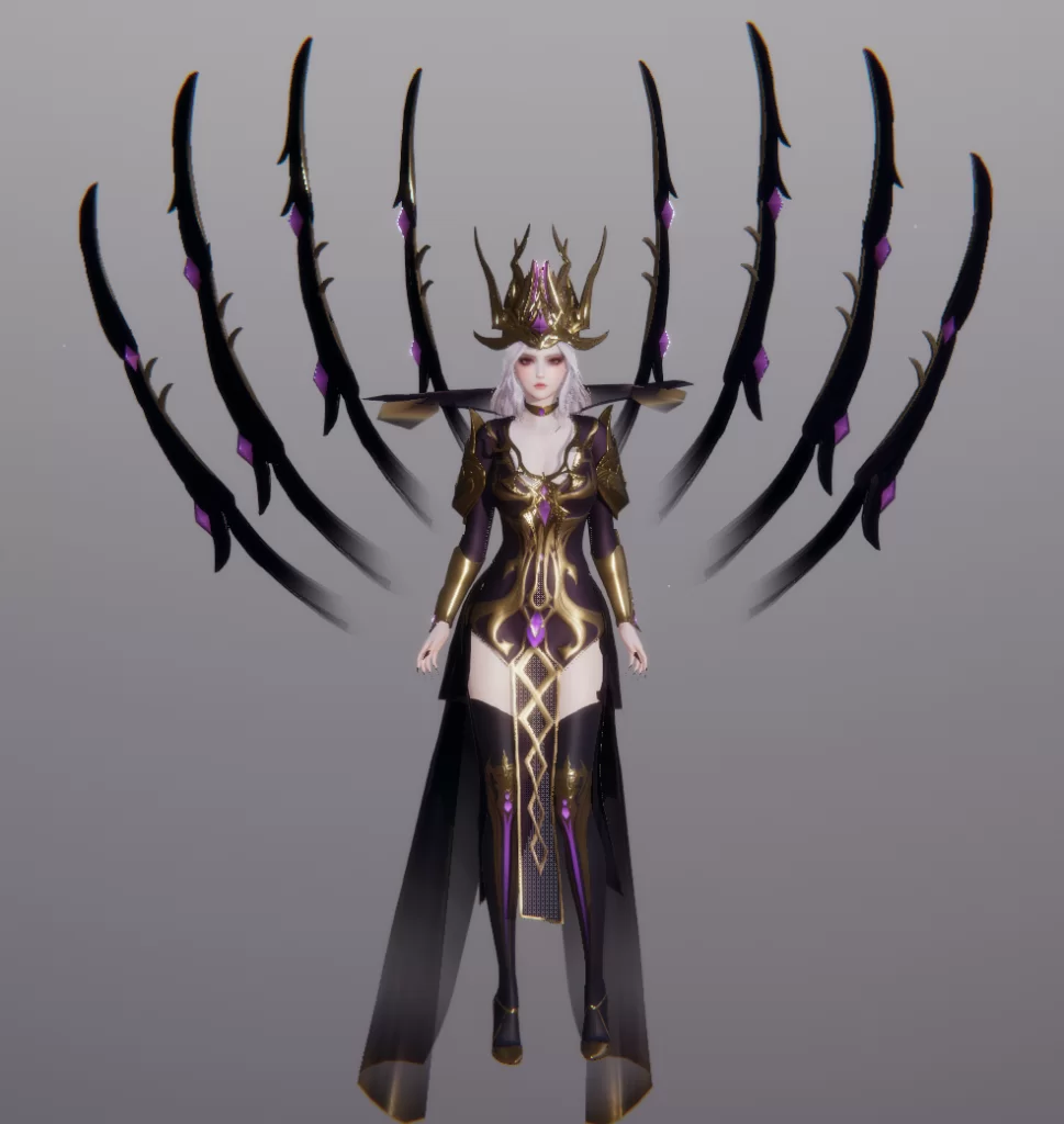 羽雪 斗罗大陆比比东 罗刹神-林夕资源VAM