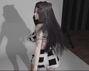 朱竹清泳装摄影棚动捕-林夕资源VAM