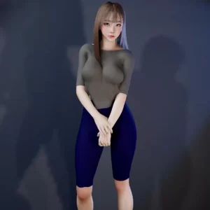 Yep.OverFit_Shirt&Short_Leggings-林夕资源VAM