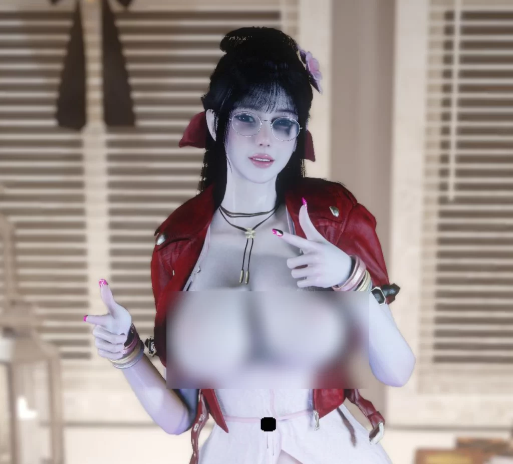 JackyCracky.Aerith_LewdClothes-林夕资源VAM