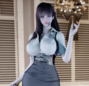vvvevevvv.Hot_Secretary_Uniform_Outfit-林夕资源VAM