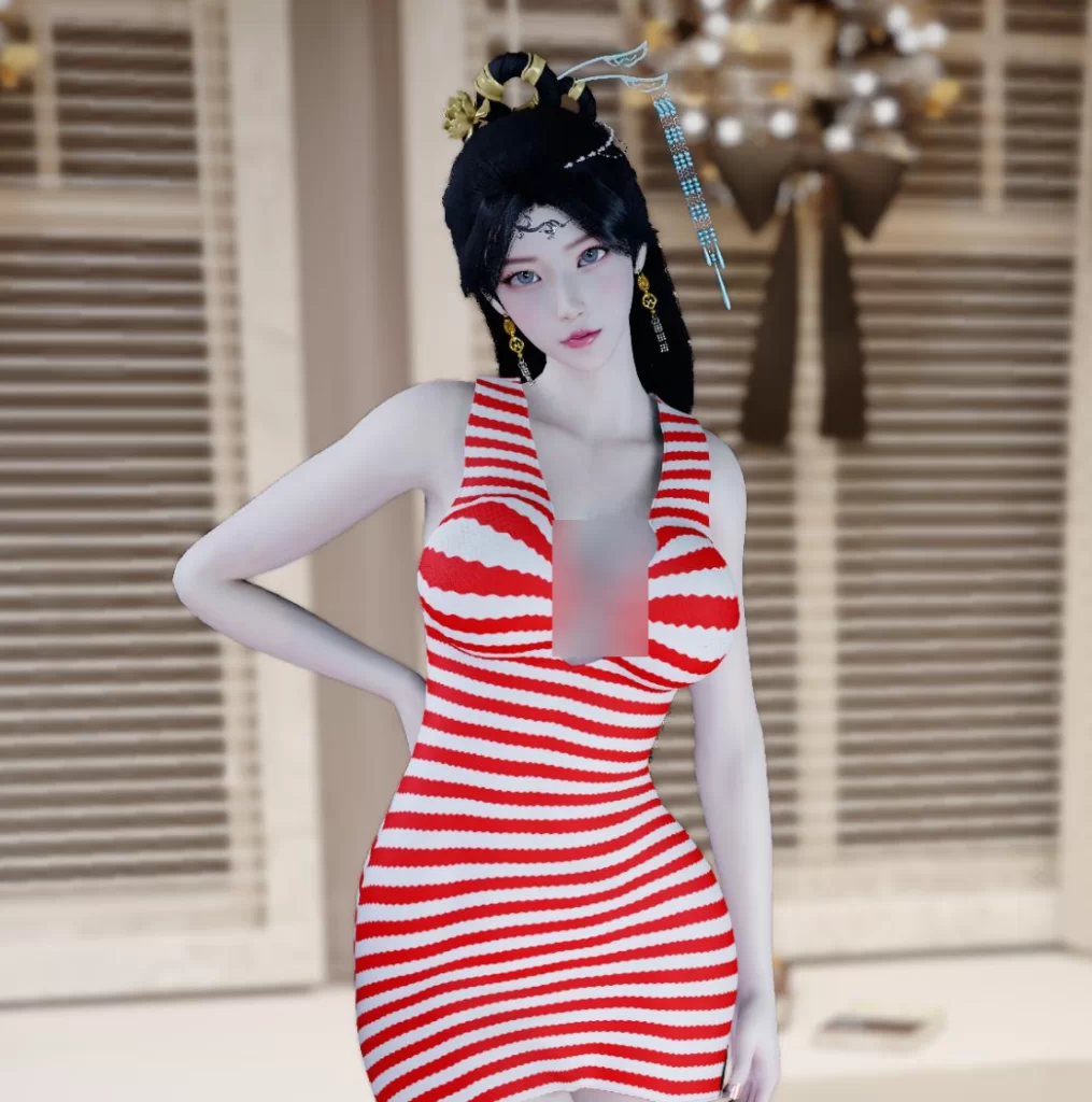 Yep.Stripe_Onepiece-林夕资源VAM