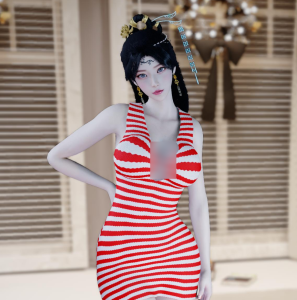 Yep.Stripe_Onepiece-林夕资源VAM