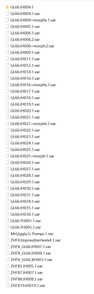 图片[2]-GL66.高跟鞋大合集-林夕资源VAM