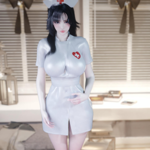 vvvevevvv.Nurse_Uniform_Suit-林夕资源VAM