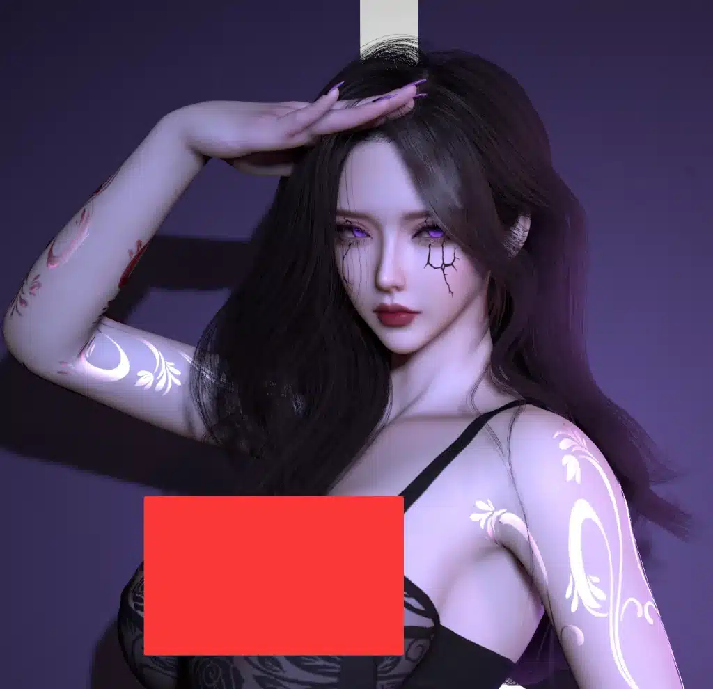 vov.紫瞳女妖-林夕资源VAM